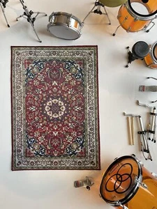 FanMerch Miniatur Vintage Drum Rug für 1:4 Scale Axe Heaven Drum Kits, Area Rugs - Bild 1 von 1
