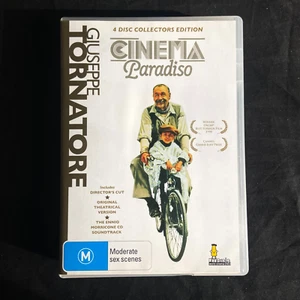 Cinema Paradiso DVD 1988 4 Discos Edición Coleccionista Incluye CD Ennio Morricone - Imagen 1 de 8