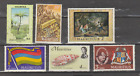 MAURITIUS POSTAL ISSUE, 6 USED & MINT DEFINITIVE & COMMEMORATIVE STAMPS.