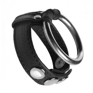 Metal Cock Ring with Ball Ring Male Erection Enhancer Sex Toys For Men - Picture 1 of 2