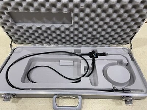 Olympus LF-1 Intubation Fiber Endoscopy Endoscope with Case 0 Broken Fibers - Picture 1 of 10