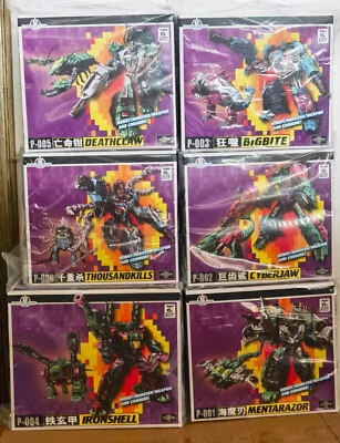 In Stock New TFC Toys Poseidon Set of 6 Figures P01-06 All Set Transforms Figure - Image 1 of 4