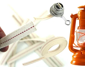ANKERFEUER® Docht 100% kompatibel mit Feuerhand Sturmlaterne - 12,5 mm breit - Bild 1 von 49