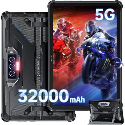 OUKITEL RT7 Outdoor Tablet 5G 32000mAh 10.1 Zoll FHD+ 24GB+256GB Gaming Tablet - Bild 1 von 4