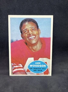 1960 Topps #120 Abe Woodson - EX 2 - Picture 1 of 2