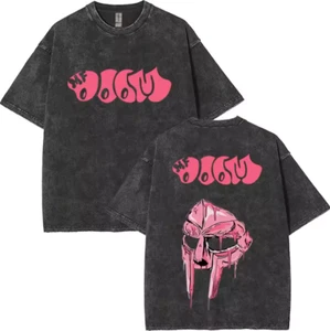 Washed Vintage Rapper Mf Doom Madvillainy The Illest Villains Graphic T-shirt Me - Picture 1 of 3