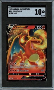 Pokémon Charizard V 2023 ultra raro SGC 10 - Imagen 1 de 1