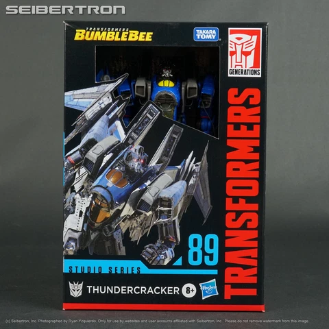 THUNDERCRACKER Transformers Studio Series 89 Bumblebee Movie Voyager 2022 New Cover