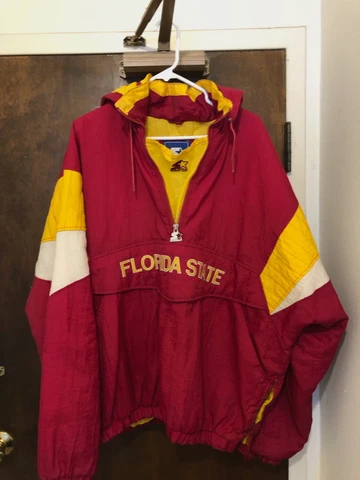 Starter Jacket Florida State Seminoles Size XL FSU NCAA Vintage 90s VTG Cover