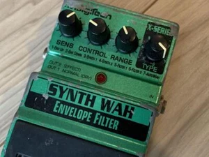 Digitech Synth Wah Envelope Filter green guitar effector Working JP - Picture 1 of 5