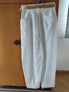 Damen Sommerhose Vintage 80er Esprit Gr. 34 weiß - Bild 1 von 4