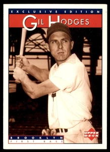 1995 Upper Deck x Sonic Drive-In #12 Gil Hodges Exclusive Edition - Bild 1 von 2