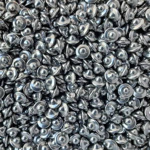 2 Lb 1/8" Stainless Steel Ballcone Tumbling Media Shot Jewelers Tumbler Finis... - Bild 1 von 7