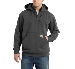 Carhartt Rain Defender XL Loose Fit Heavyweight 1/4 Zip GRAU Hoodie TS0617-M - Bild 1 von 3