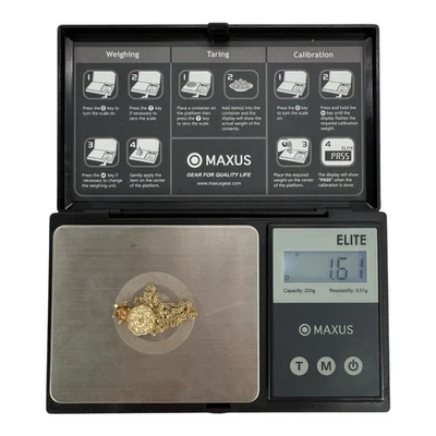 10k Schrott Gelbgold Konvolut 1,60 Gramm gemischt - Bild 1 von 2