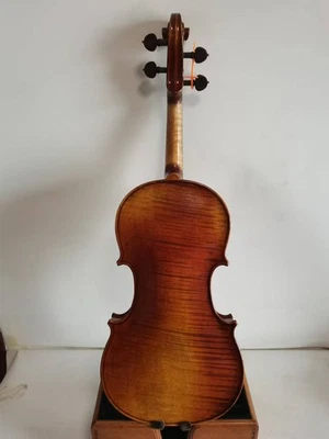 4/4 violin Guarneri Model Flamed maple back spruce top hand Antique Style K3649 - Image 1 of 4