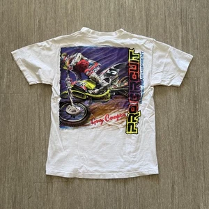 1992 Pro Circuit Team Suzuki Guy Cooper Motocross Single Stitch T-Shirt - Medium - Picture 1 of 2