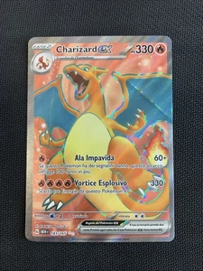 CHARIZARD EX - Full Art - 183/165 Pokémon 151 - ITA - Imagen 1 de 10