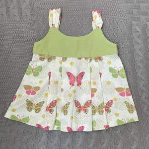  Handmade Pastel Butterfly Tank/Tunic - 6 - Picture 1 of 10