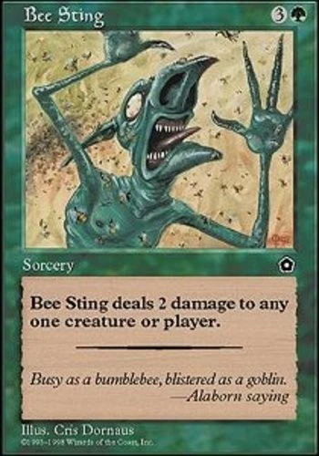Bee Sting - Portal Second Age # MTG Magic The Gathering - Image 1 of 1