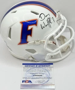 Danny Wuerffel Signed Autographed Florida Gators Mini Helmet PSA/DNA COA - Picture 1 of 2