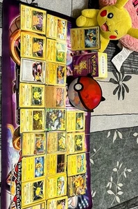 Pokemon Pikachu Bundle, WoTC Deck Box, Cards, Neo, Jungle, Tomy Plush, - Picture 1 of 11