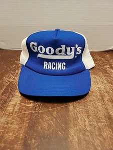 Vintage Goody's Racing Trucker Snapback Hat Cap NASCAR NOS - Picture 1 of 14