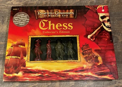 Disney Pirates of the Caribbean Dead Man's Chest-Chess Set Collector's Edition🏴 - Image 1 of 4