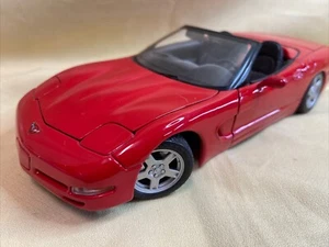 MAISTO SPECIAL EDITION 1/18 SCALE 1998 CORVETTE (RED) MINT - Picture 1 of 8