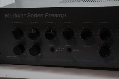 Preamplificador de audio Peavey MPA 700T serie modular de 7 canales Foto 1 de 4