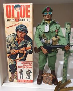 Gi Joe Vintage 1964/66 Black Boxed Action Soldier 7900 Green Beret, Ultra Rare!