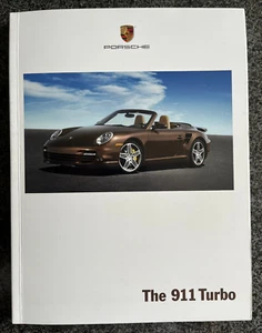 PORSCHE OFFIZIELLES 911 TURBO VTG COUPE UND CABRIOLET PRESTIGE VERKAUFSPROSPEKT 2008 - Bild 1 von 16
