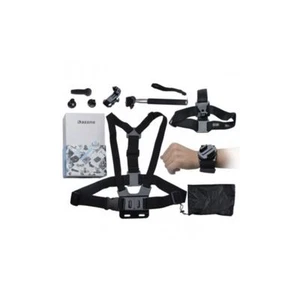 Chest harness, Head strap, J Hook, Selfie Stick, Wrist strap Kit for GoPro Hero - Picture 1 of 5