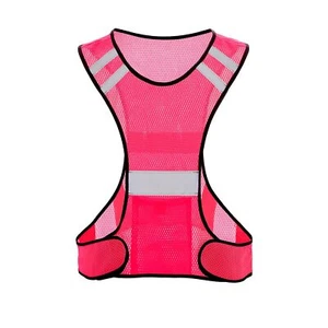 Reflective Running Vest for Men Women High Visibility Safety Vest with Large ... - Picture 1 of 6