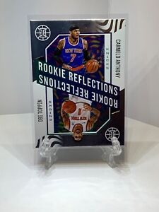 2020-21 Panini Illusions Rookie Reflections #11 - Obi Toppin & Carmelo Anthony