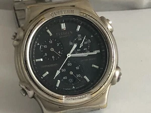 Citizen 3560 Chronograph Quartz Diameter 40mm "" - Picture 1 of 12