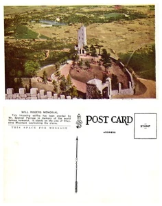 Will Rogers Memorial, Colorado Springs Colorado Vintage PC - Bild 1 von 1