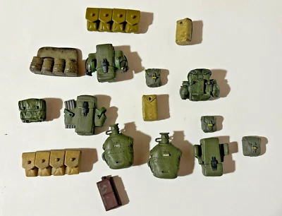 GI JOE/Ultimate Soldier Water Pouches Replacement Parts Lot of 16 - Image 1 of 4