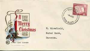 1960 Christmas 5d - WCS FDC - Picture 1 of 2