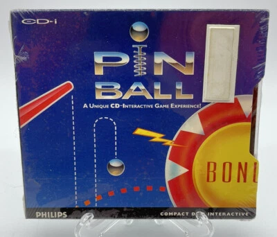 PINBALL (Philips CD-i, 1991) Philips CD-interactive Game SEALED Brand NEW & RARE - Image 1 of 3