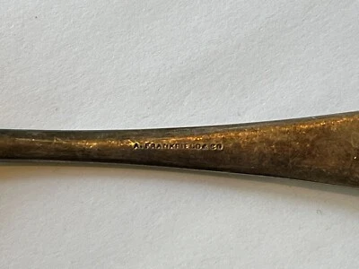 Juego para servir ensaladas de plata de ley Lily by Frank Whiting 2 piezas todo esterlina 130 gr. Foto 1 de 4