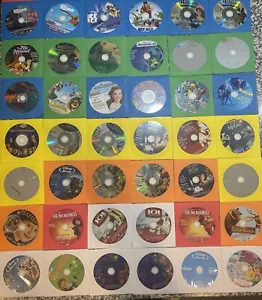 Lot Of 48 Children Movie DVDs Kids Teens Disney Pixar Dreamworks, ETC⭐️ SEE PICS - Imagen 1 de 10
