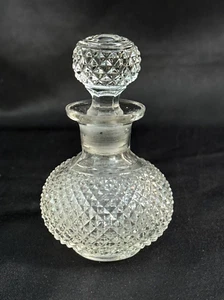 Botella de perfume colonia vintage con tapón 3 1/4" de alto - Imagen 1 de 7