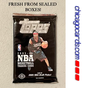 2005-06 Topps HOBBY Pack Look4 Chris Paul Rookie RC Kobe LeBron James Black/Gold - Picture 1 of 16