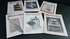 Lot Of 6 The Woodworker’s Journal Magazine January1985/December1985 - Picture 1 of 9