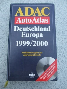 ADAC AutoAtlas Deutschland Europa 1999/2000 Jubiläumsausgabe - Bild 1 von 9
