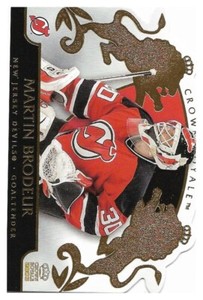 Martin Brodeur #56 2002-03 Pacific Crown Royale Hockey Card NM-Mint