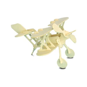 Quay Model Woodcraft Construction Kit Bi-Plane - Foto 1 di 1