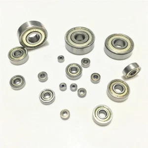 2-5pcs Mini Deep Groove Ball Bearing 634ZZ 635ZZ 636ZZ 637ZZ 638ZZ 639ZZ 2Z ZZ - Picture 1 of 6