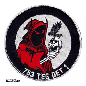 USAF 753rd TEST & EVAL GROUP DET 1-753 TEG- B-2- B-21-AFGSC-Nellis AFB-VEL PATCH - Picture 1 of 3